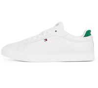 TOMMY HILFIGER Zapatillas deportivas bajas 'Icon Court' verde / blanco, Talla 45