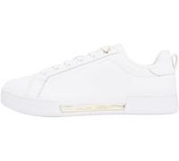 Tommy Hilfiger Court Sneaker Mujer Chique de Piel, Blanco (White), 42