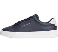 Tommy Hilfiger Court Sneaker Mujer Detail Essential de Piel, Azul (Desert Sky), 45