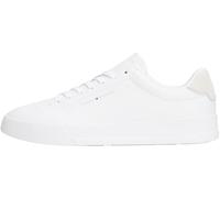 Tommy Hilfiger Court Sneaker Mujer Detail Essential de Piel, Blanco (White), 41