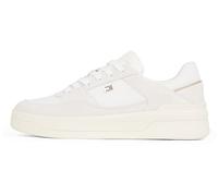 Tommy Hilfiger Court Sneaker Mujer Essential Basket Low Top, Blanco (Ecru), 36
