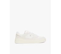 Tommy Hilfiger Court Sneaker Mujer Essential Basket Low Top, Blanco (Ecru), 40