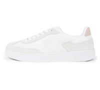 TOMMY HILFIGER Zapatillas deportivas bajas 'HERITAGE' piel / gris claro / blanco, Talla 37