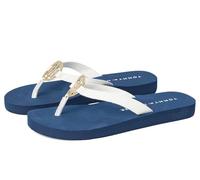 Tommy Hilfiger Crelina, Chanclas Mujer, Blanco 140, 39 EU