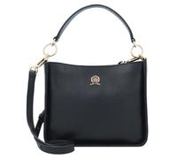 Tommy Hilfiger Crest Bolso Piel 22.5 cm negro