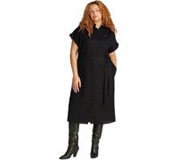 Tommy Hilfiger CRV ESS Li Belted S/S Midi Dress Ww0ww46092 CRV ESS LI WW0WW46092 - Vestido Midi con cinturón Mujer (Pack de 1)