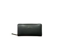 Tommy Hilfiger cuero, cartera, cuero, negro, negro, Negro