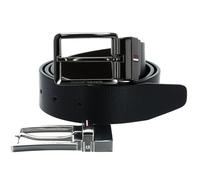 Tommy Hilfiger Cuero cinturón Gifting Double Buckle Belt Giftbox W90 Black negro marrón oscuro recortable reversible