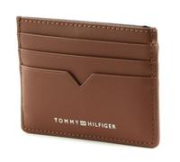 Tommy Hilfiger Cuero Tarjetero TH Modern Leather CC Holder Tan marrón