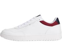 Tommy Hilfiger Cupsole Sneaker Hombre Basket Core Low Top, Multicolor (RWB), 44