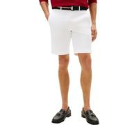Tommy Hilfiger Denton 9.5" ESS Twill W/Belt Mw0mw42349 Otros Pantalones Cortos, White (TH Optic White), 34W para Hombre