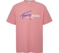 TOMMY HILFIGER DM0DM18572TIC Camisetas Manga corta Hombre Rosa