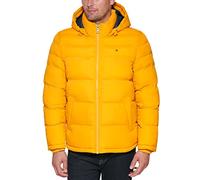 Tommy Hilfiger Down Alternative Hooded Puffer Jacket (Standard and Big & Tall) Abrigo plumón, Arctic Yellow, M para Hombre