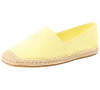 Tommy Hilfiger Embroidered Flat Espadrille FW0FW07721, Esparto Mujer, Amarillo (Yellow Tulip), 36 EU