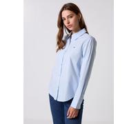 Tommy Hilfiger Ess Poplin Regular S WW0WW47169C1O 36 Azul