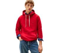 Tommy Hilfiger ESS Seasonal Fleece Hoody Mw0Mw39997 Sudadera con Capucha, Red (Medium Red), M para Hombre