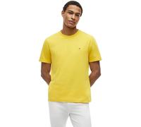 Tommy Hilfiger ESS Seasonal Reg Fit Mw0Mw39995 - Camiseta Lisa para Hombre, Color Amarillo, Talla L