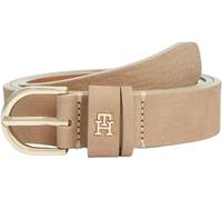 Tommy Hilfiger Essential Effortless 2.5 Nubuck AW0AW17762 - Cinturón ajustable para mujer, color beige, 90