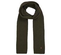 Tommy Hilfiger Essential Flag Scarf AM0AM11480 Bufandas, Caqui (Army Green), OS para Hombre