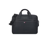Tommy Hilfiger Maletín para portátil Hombre Essential PU Computer Bag 14 pulgadas, Negro (Black), Talla Única
