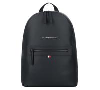 Tommy Hilfiger Mochila Hombre Essential PU Backpack Equipaje de mano, Negro (Black), Talla Única