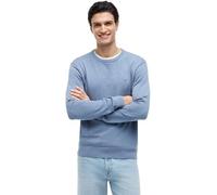 Tommy Hilfiger Essential Ssnl Cotton Crew Neck Mw0mw39999 Suéter pulóver, Blue (Brisk Blue Heather), L para Hombre