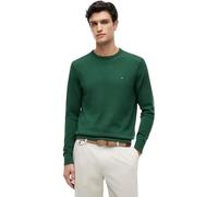 Tommy Hilfiger Essential Ssnl Cotton Crew Neck Mw0mw39999 Suéter pulóver, Green (Street Green), S para Hombre