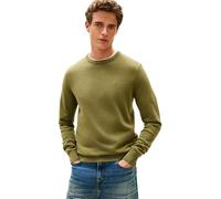 Tommy Hilfiger Essential Ssnl MW0MW39999 - Suéter de algodón con Cuello Redondo para Hombre, Color Verde, XXL