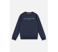 Tommy Hilfiger Sudadera Infantil Unisex Essential Sweatshirt sin Capucha, Azul (Twilight Navy), 12 Años