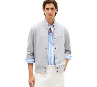 Tommy Hilfiger Essential Terry Bomber Jacket Mw0mw42470 Otras Sudaderas, Grey (Light Grey Heather), M para Hombre