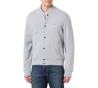 Tommy Hilfiger Essential Terry Bomber Jacket Mw0mw42470 Otras Sudaderas, Grey (Light Grey Heather), M para Hombre