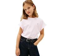 Tommy Hilfiger Essential Top SS KG0KG08970 - Camiseta para niña, Color Rosa nacarado, 14 años