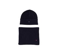 Tommy Hilfiger Estuche de bufanda y gorro de Tommy Hilfiger hombre. Azul