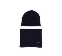 Tommy Hilfiger Estuche de bufanda y gorro de Tommy Hilfiger hombre. Azul Talla única