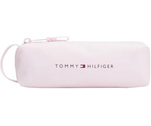 Tommy Hilfiger Estuche Infantil Unisex Essential Pencil Estuche para lapices, Rosa (Light Pink), Talla Única