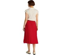Tommy Hilfiger Fluid Pleated Pull On Midi Skirt, Falda Plisada Mujer, Rojo (Medium Red), 36