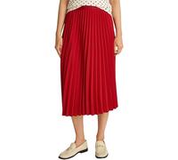 Tommy Hilfiger Falda Mujer Rock Fluid Pleated Pull On Midi Falda Plisada, Multicolor (Medium Red), 42