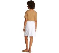 Tommy Hilfiger Falda Vaquera Mujer Straight hasta la Rodilla, Blanco (TH Optic White), 34