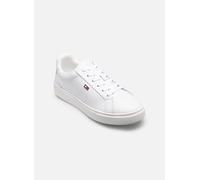 Tommy Hilfiger Zapatillas Deportivas para Mujer Court de Piel, Color Blanco, 41, Blanco, 41 EU