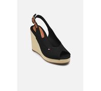 Tommy Hilfiger FLAG HIGH WEDGE ESPA 40 Negro