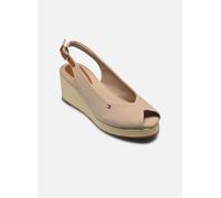 Tommy Hilfiger FLAG MID WEDGE ESPAD 39 Beige