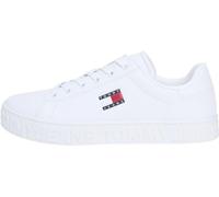 Tommy Hilfiger Flatform Sneaker Mujer Logo Low Top, Blanco (White), 40