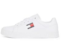 Tommy Hilfiger Flatform Sneaker Mujer Logo Low Top, Blanco (White), 40