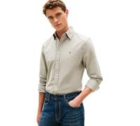 Tommy Hilfiger Flex Dobby SF Mw0Mw29970 - Camisa para Hombre, Color Verde, Talla L
