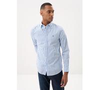 Tommy Hilfiger Flex Poplin Bold Str MW0MW42441 M Azul
