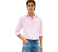 Tommy Hilfiger Flex Poplin Classic STP RF Shirt Mw0Mw37549, Rosa, L