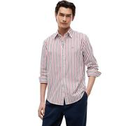 Tommy Hilfiger Flex Poplin Seasonal Stripe Sht Mw0mw43315 Camisa L/S Hombre (Pack de 1)