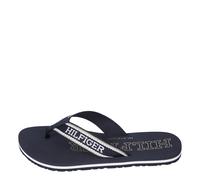 Tommy Hilfiger Sandalias de Dedo para Mujer Beach Sandal, Azul (Space Blue), 36
