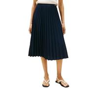Tommy Hilfiger Fluid Pleated Pull On Midi Skirt, Falda Plisada Mujer, Azul (Dark Night Navy), 32