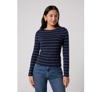 Tommy Hilfiger Full Needle Boat-Nk Ls Swt L Azul